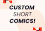 create a custom short comic